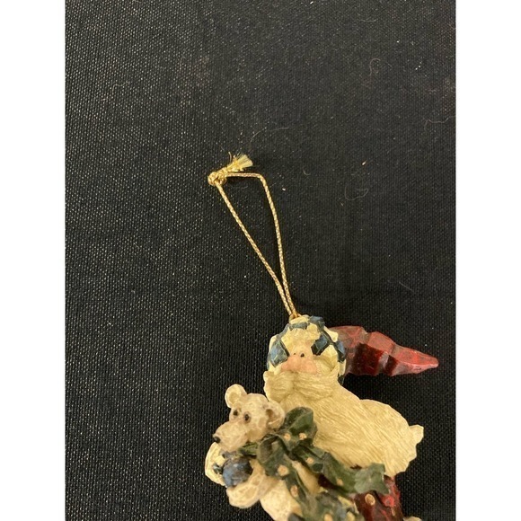 1998 Boyds Santa Ice Skating Ornament Vintage Christmas‎ Holiday Tree Decoration - Picture 6 of 7